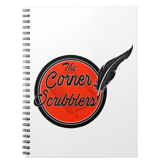 Corner Scribblers Logo Notizblock (Vorderseite)