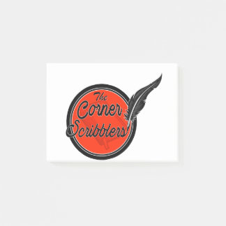 Corner Scribblers Logo Post-it Klebezettel