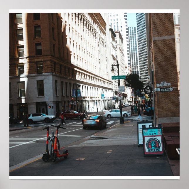 Corner Traffic Poster (Vorne)