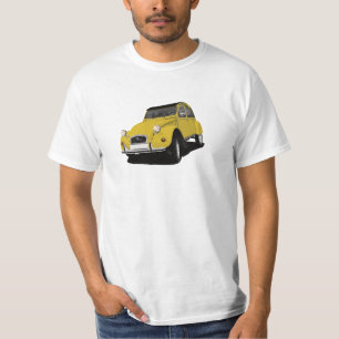 Cornering Citroën 2CV - 29 Automobil-Farboptionen  T-Shirt