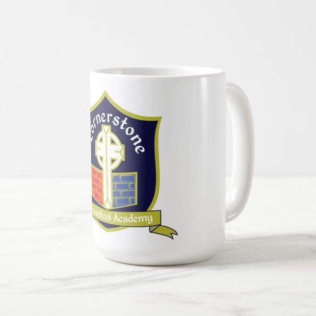 Cornerstone Homeschool Academy  Kaffeetasse (VorderseiteRechts)