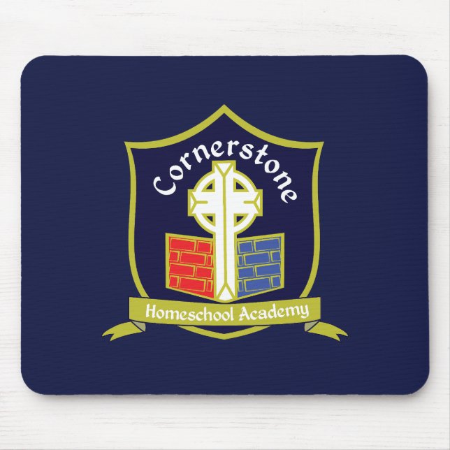 Cornerstone Homeschool Academy  Mousepad (Vorne)