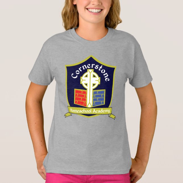 Cornerstone Homeschool Academy  T-Shirt (Vorderseite)
