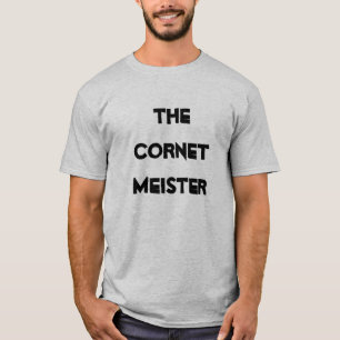 Cornet Meister-Shirt Musikinstrument aus Messing T-Shirt