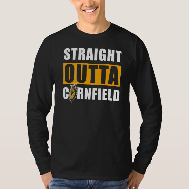 Cornfield Cornfield Cornfield Cornfield-Mais T-Shirt (Vorderseite)