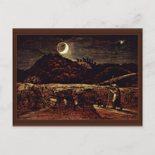 Cornfield im Mondlicht von Palmer Samuel Postkarte