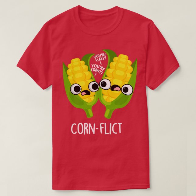 Cornflict Niedlich Corn Flake Puff 1 T-Shirt (Design vorne)