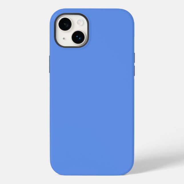 Cornflower Blue Case-Mate iPhone Hülle (Rückseite)