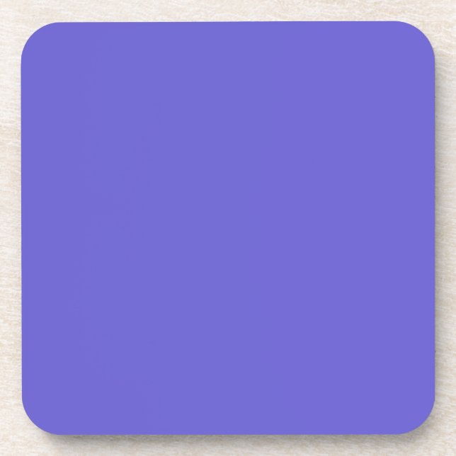 Cornflower Blue Cork Untersetzer (Vorderseite)