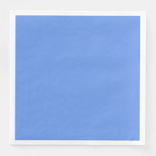 Cornflower Blue Dinner Paper Napkin Serviette