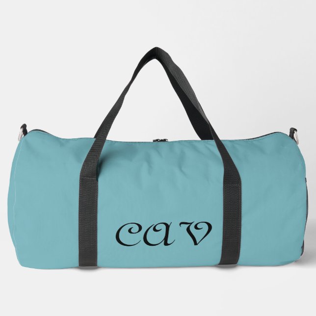 Cornflower Blue Duffle Bag (Vorderseite)