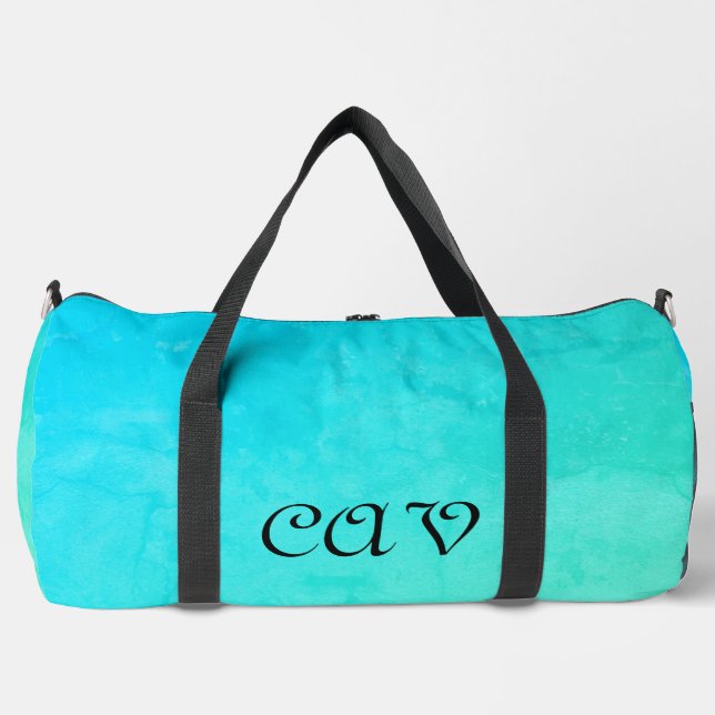 Cornflower Blue Duffle Bag (Vorderseite)