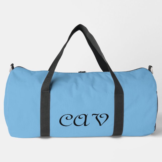 Cornflower Blue Duffle Bag (Vorderseite)