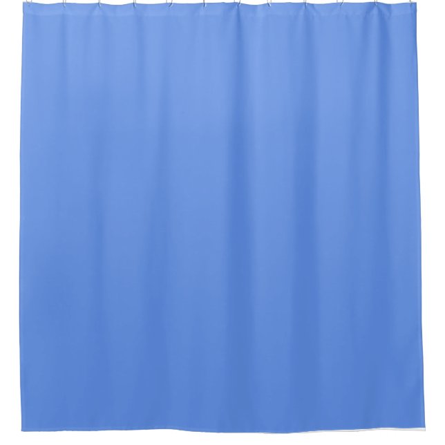 Cornflower Blue Duschvorhang (Vorderseite)