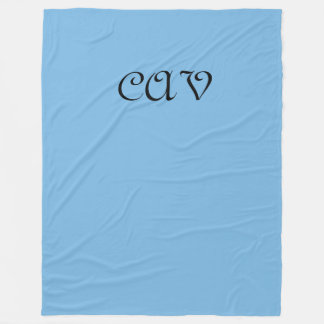 Cornflower Blue Fleecedecke
