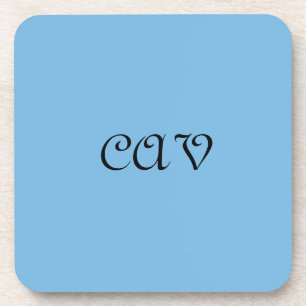 Cornflower Blue Getränkeuntersetzer