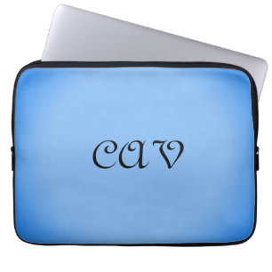 Cornflower Blue Laptopschutzhülle