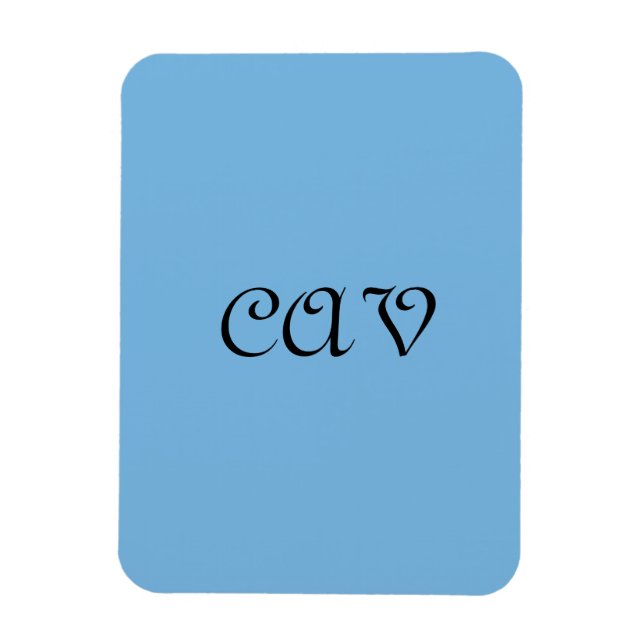 Cornflower Blue Magnet (Vertikal)