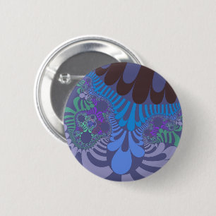 Cornflower Blue Mod Button