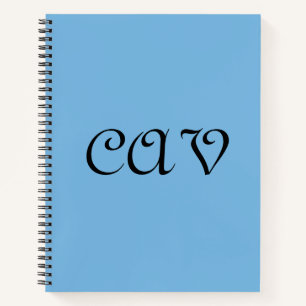 Cornflower Blue Notizbuch