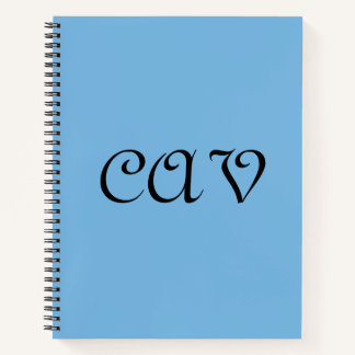 Cornflower Blue Notizbuch