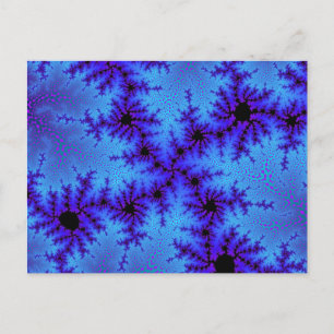 Cornflower Blue Speckle Postkarte