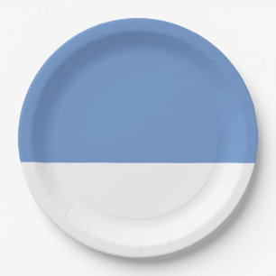 Cornflower Blue Wedding Pappteller