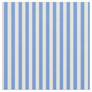 Cornflower Blue & White Stoff
