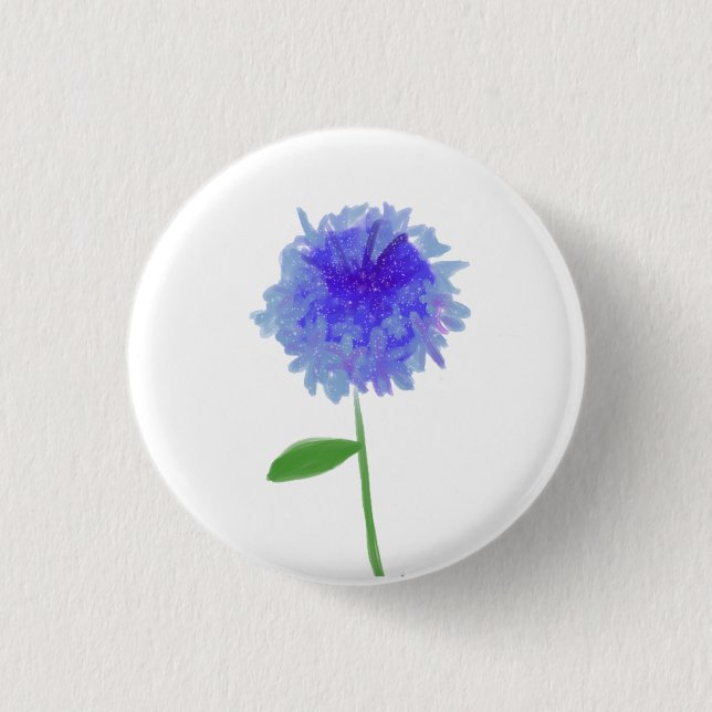 Cornflower Button (Vorderseite)