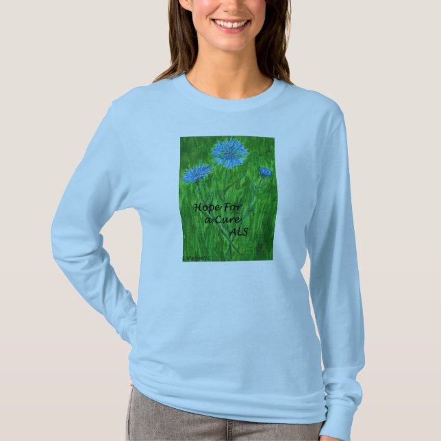 Cornflower-T - Shirt und Hoffnung für einen (Vorderseite)