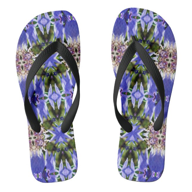 CORNFLOWERS FLIP FLOPS (Fußbett)