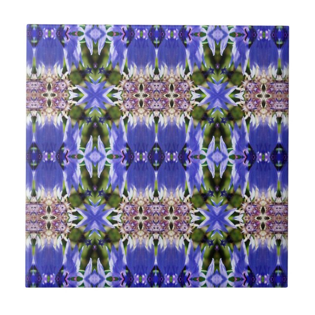 CORNFLOWERS PATTERN FLIESE (Vorderseite)