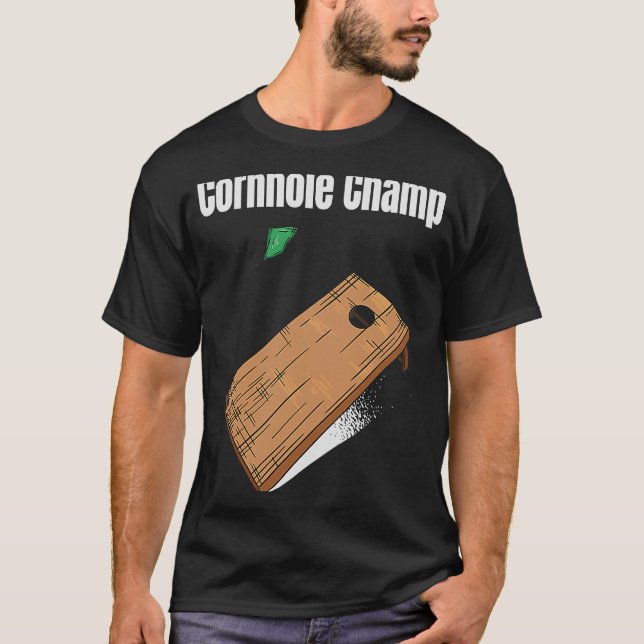 Cornhole Champ T-Shirt (Vorderseite)