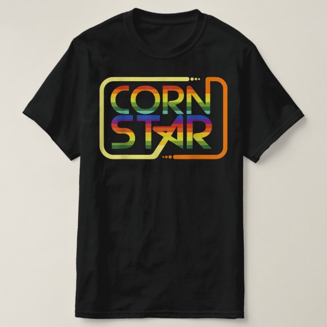 Cornhole Cornhole Cornhole Star T-Shirt Cornhole T (Design vorne)