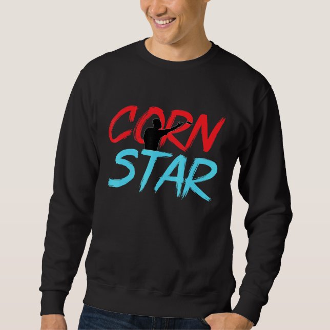 Cornhole Cornhole Spieler Champion Team Sweatshirt (Vorderseite)