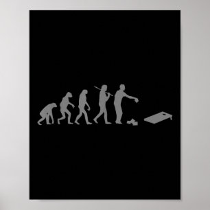 Cornhole-Design für Männer Frauen Kinder Cornhole- Poster