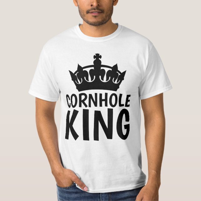 CORNHOLE KING T - Shirt (Vorderseite)