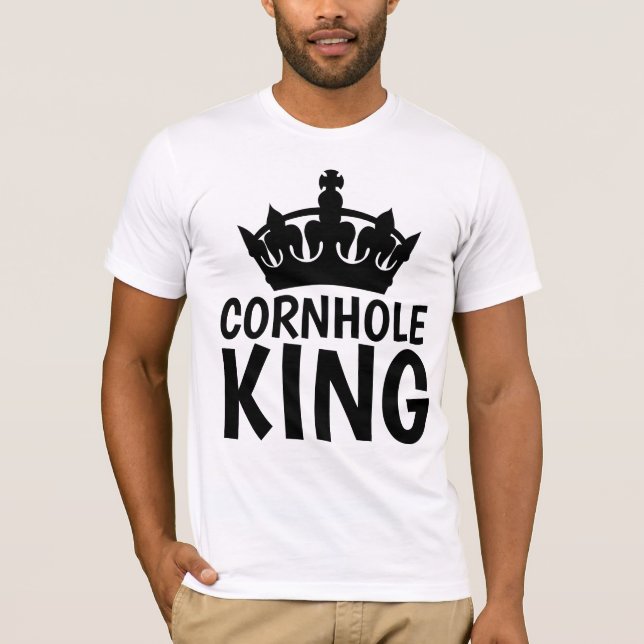 CORNHOLE KING T - Shirt (Vorderseite)
