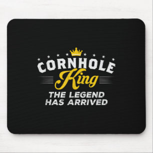 Cornhole King The Legend ist ein Geschenk von Corn Mousepad