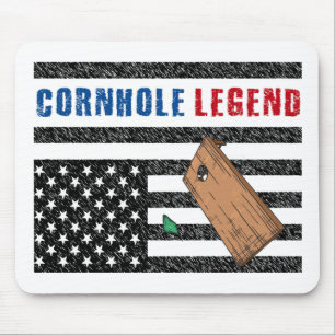 Cornhole Legend USA Mousepad