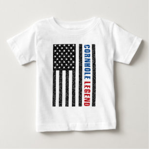 Cornhole-Legende USA Baby T-shirt