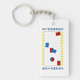 Cornhole Meister Schlüsselanhänger