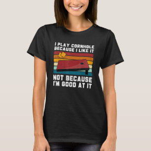 Cornhole Player Cool Cornhole Turnier T-Shirt