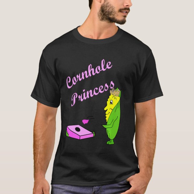 Cornhole Princess Champion T-Shirt (Vorderseite)