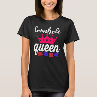 Cornhole Queen Corn Hole T-Shirt