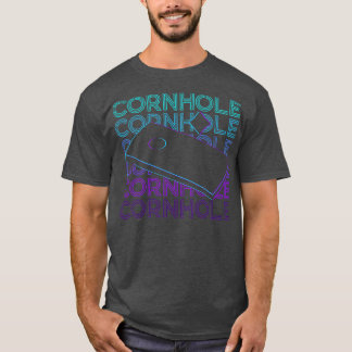 Cornhole Retro-Geschenk T-Shirt