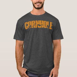 Cornhole-Sack-Toss-Spiel Lustiger Cornhole-Spieler T-Shirt