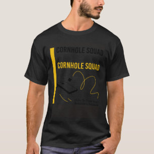 Cornhole Squad Ironic Sprichwort Hobby Sports Pull T-Shirt