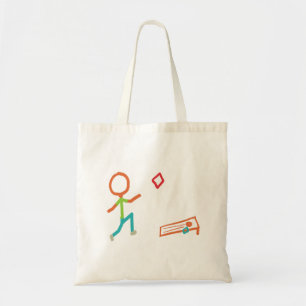 Cornhole Stickman Tragetasche