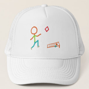 Cornhole Stickman Truckerkappe
